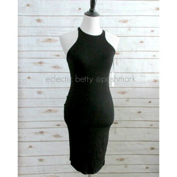 Black Bodycon Tank Dress - Picture 6 of 8